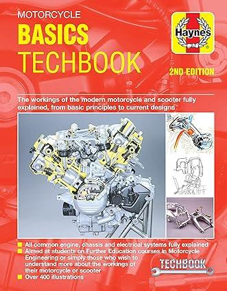 motorcycle basics techbook 2nd edition haynes manuals 0857339982, 978-0857339980