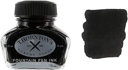 thorntons luxury goods premium fountain pen  thornton's b0br6529ck