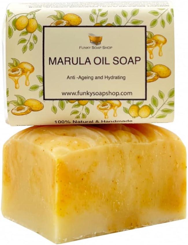 funky soap marula africa's miracle oil soap 100 percent natural handmade 1 bar of 120g  funky soap marula