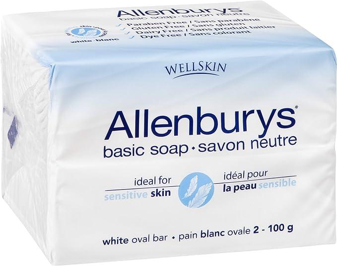 allenburys original bar soap ideal for sensitive skin 2 bars 100 g  allenburys b0768qhppp