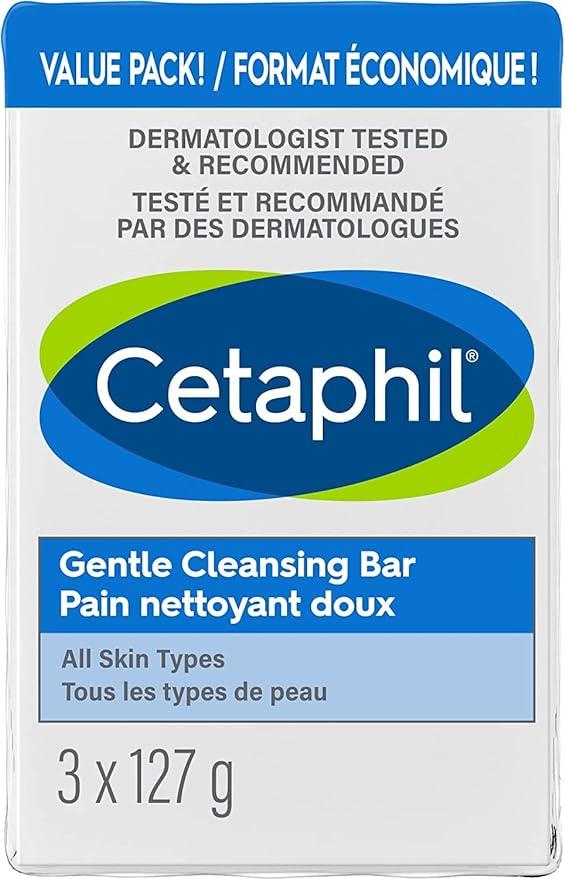 cetaphil gentle cleansing bar 127g - hydrating foaming face and body wash  cetaphil ?b01n0t5ko6