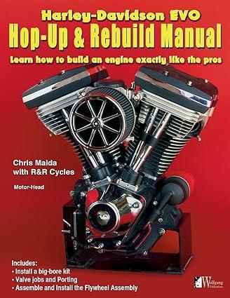harley davidson evo hop up and rebuild manual 1st edition chris maida 1941064337, 978-1941064337
