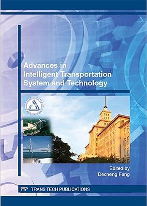 advances in intelligent transportation system and technology 1st edition decheng feng b09v5h9547,