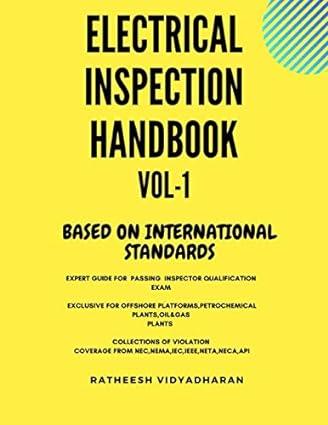 electrical inspection handbook 1st edition mr. ratheesh vidyadharan b0851ll559, 979-8618031127