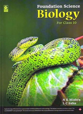 foundation science biology for class 10 1st edition n.k. mishra 9350270099, 979-9350270097