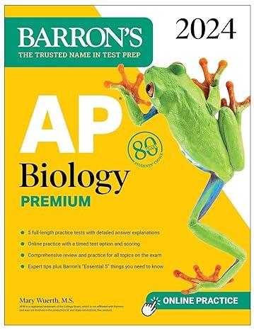 ap biology premium 2024 comprehensive review 2024 edition mary wuerth m.s. 1506287794, 979-1506287799