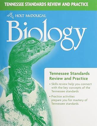 mcdougal littell biology standards review and practice workbook 1st edition mcdougal littel 0547230184,