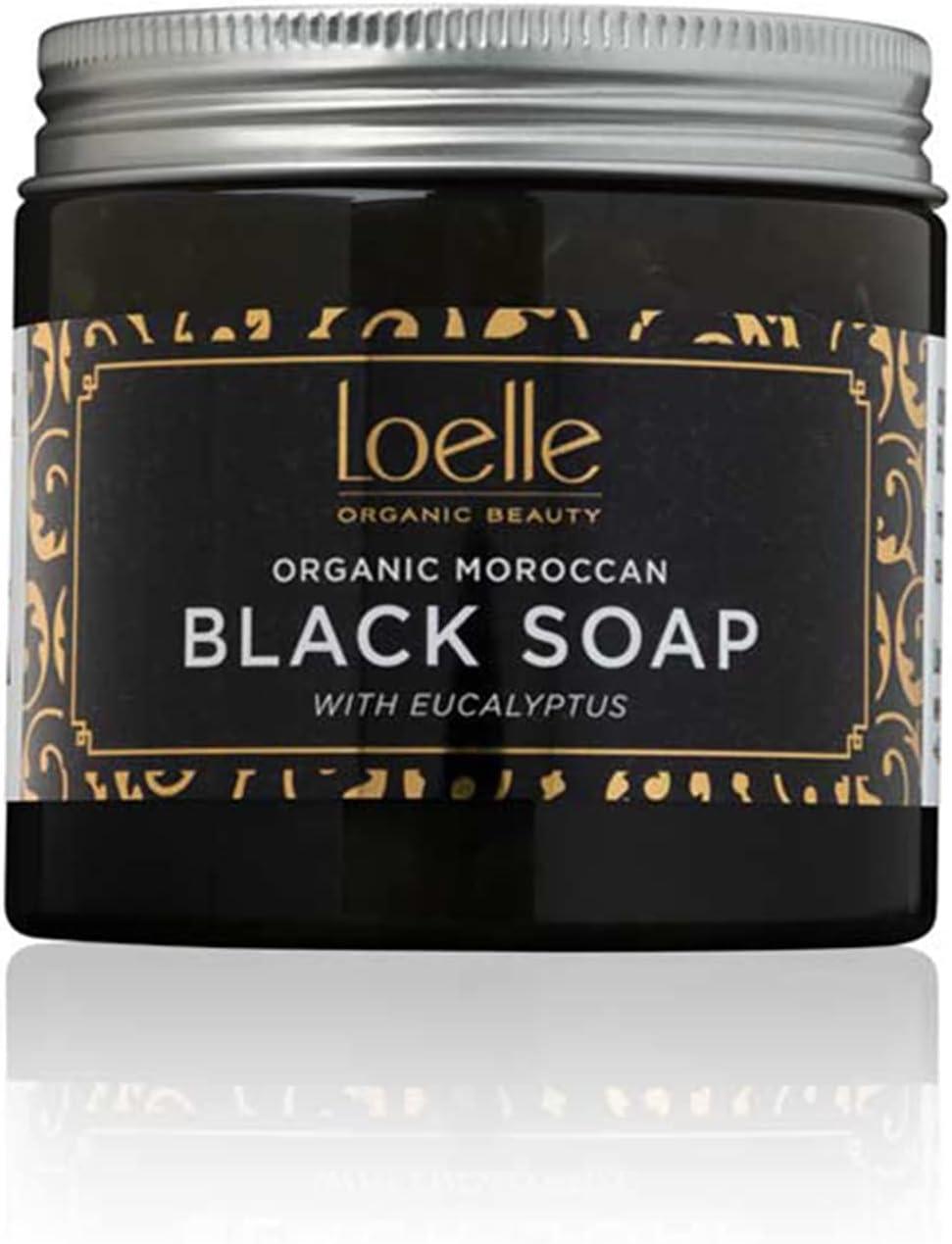 loelle 100 percent organic moroccan black soap  loelle b085ybmvx1