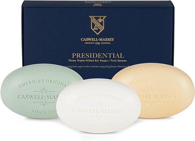 Caswell-Massey Triple Milled Heritage Presidential Three-Soap Set