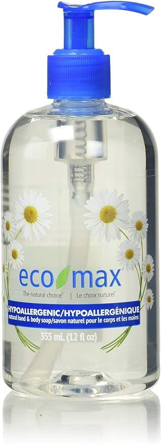 eco-max hypoallergenic hand soap 355ml  eco-max b071fh5s59
