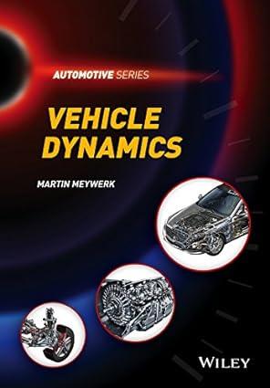 vehicle dynamics 1st edition martin meywerk 1118971353, 978-1118971352