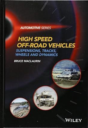 high speed off road vehicles suspensions tracks wheels and dynamics 1st edition bruce maclaurin 1119258782,
