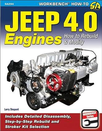 jeep 4.0 engines how to rebuild and modify 1st edition larry shepard 1613251386, 978-1613251386