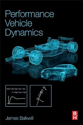 performance vehicle dynamics 1st edition james balkwill 0128126930, 978-0128126936