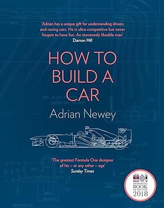 how to build a car 1st edition a. newey 000819680x, 978-0008196806