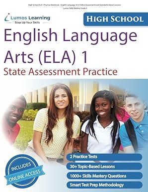 english language arts online assessments and standards-based lessons high school 1st edition lumos learning
