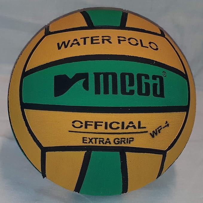 water polo ball market awehiru mega green-yellow size 4  water polo b07vhrgxqz