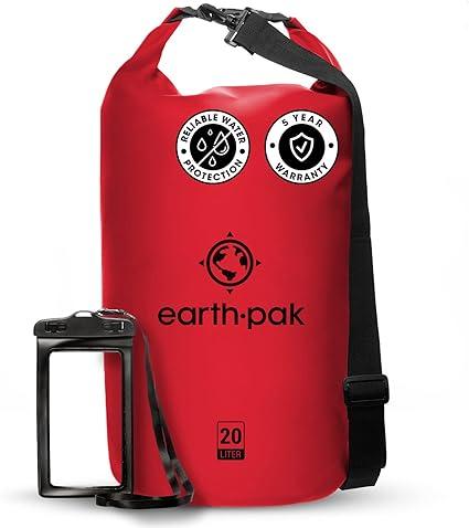 earth pak -waterproof dry bag keeps gear dry for boating hiking camping  earth pak ?b074mj5kcd