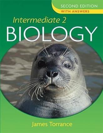 Intermediate 2 Biology With Answers