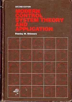 modern control system theory and application 2nd edition stanley m. shinners 020107494x, 978-0201074949