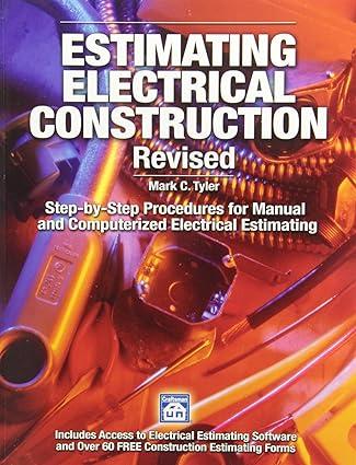 estimating electrical construction revised 1st edition mark tyler 1572182539, 978-1572182530