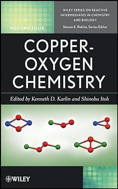 Copper Oxygen Chemistry