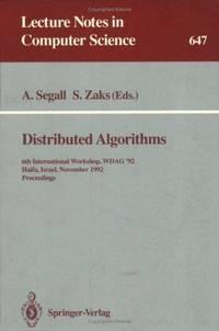 distributed algorithms 6th international workshop wdag 92 haifa israel november 2-4 1992 preoceedings
