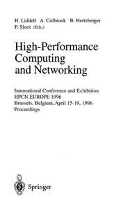 high performance computing and networking international conference and exhibition brussels belgium april 1996
