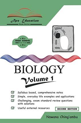 ace education biology volume 1 2nd edition nswana ching'ambu b09k25rz3c, 978-8754135031