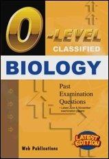 gce o level classified biology past examination questions 1st edition redspot publishing 0143346199,