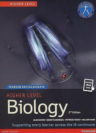 biology higher level 2nd edition patricia tosto, alan damon, randy mcgonegal, william ward 1447959000,