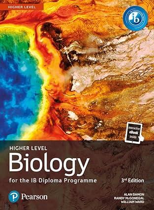 higher level biology for the ib diploma programme 3rd edition alan damon, randy mcgonagall william ward