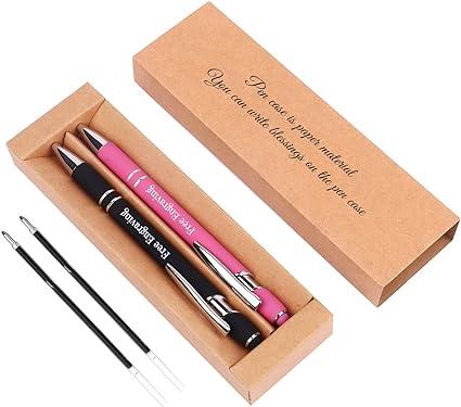 ngtsfly personalized pens gift set metal custom ballpoint pen 2 pack  ngtsfly b0b82qbxdx