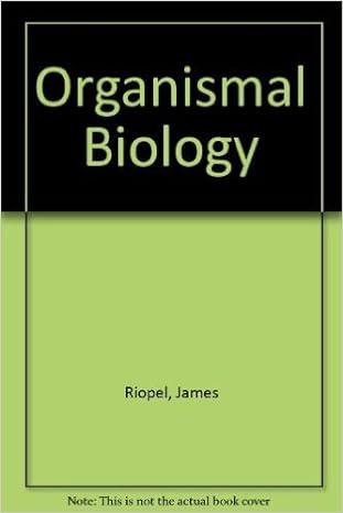 organismal biology 1st edition pearson learning 0558527981, 978-0558527983