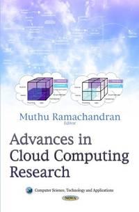 advances in cloud computing research 1st edition nova science pub inc 1631171925, 9781631171925