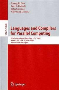 lecture notes in computer science languages and compilers for parallel computing 1st edition gao, guang r.;