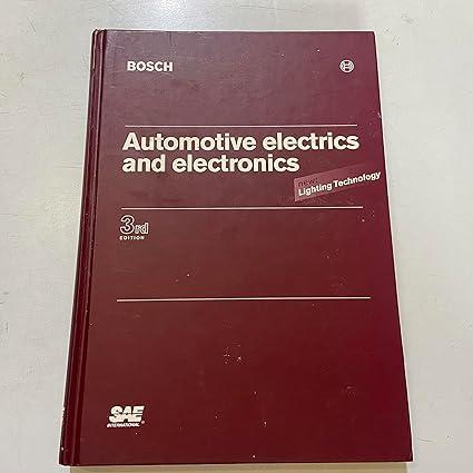 automotive electrics and electronics 3rd edition horst bauer, peter girling 0768005086, 978-0768005080