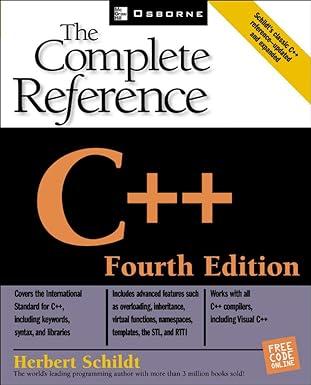 c++ the complete reference 4th edition herbert schildt 0072226803, 978-0072226805