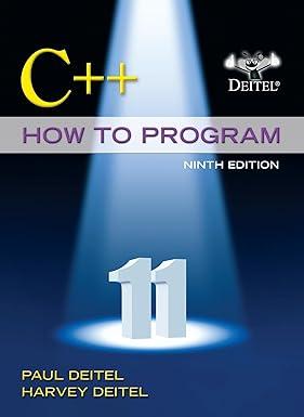 c++ how to program 9th edition harvey deitel paul deitel 8120349997, 978-8120349995