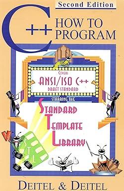 c++ how to program 2nd edition harvey m. deitel, paul j. deitel 0135289106, 978-0135289105