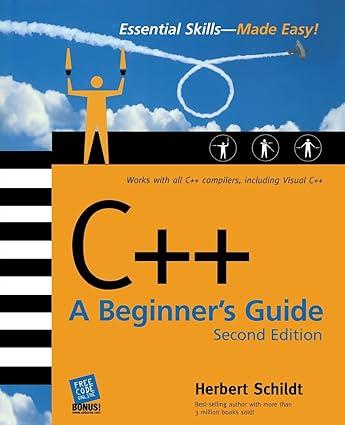 c++ a beginners guide 2nd edition herbert schildt 0072232153, 978-0072232158