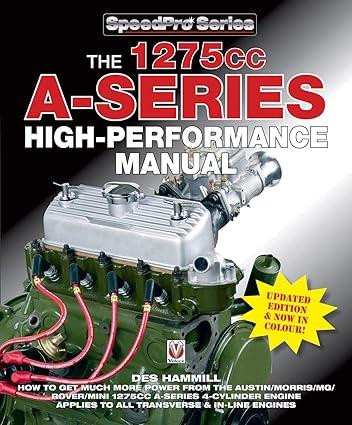 the 1275cc a series high performance manual 1st edition des hammill 1845848691, 978-1845848699
