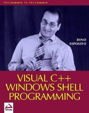 visual c++ windows shell programming 1st edition dino esposito 1861001843, 978-1861001849