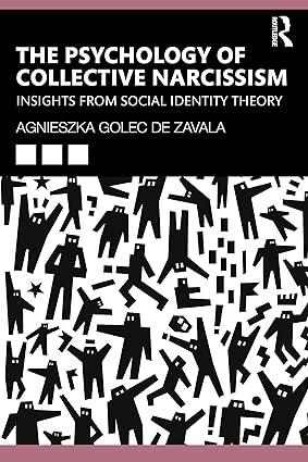 the psychology of collective narcissism insights from social identity theory 1st edition agnieszka golec de