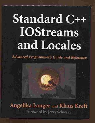 standard c++ iostreams and locales 1st edition angelika langer, klaus kreft 0201183951, 978-0201183955