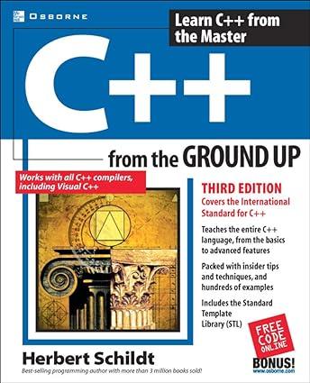 c++ from the ground up 3rd edition herbert schildt 0072228970, 978-0072228977