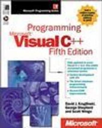 programming microsoft visual c++ 5th edition david kruglinski, george shepherd, scot wingo 1572318570,