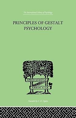principles of gestalt psychology 1st edition k. koffka 0415868815, 978-0415868815