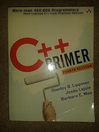 c++ primer 4th edition stanley b. lippman, josee lajoie, barbara e. moo 0201721481, 978-0201721485