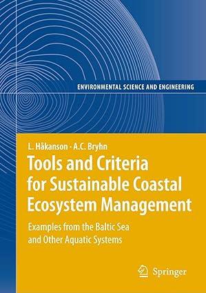 tools and criteria for sustainable coastal ecosystem management examples from the baltic sea and other